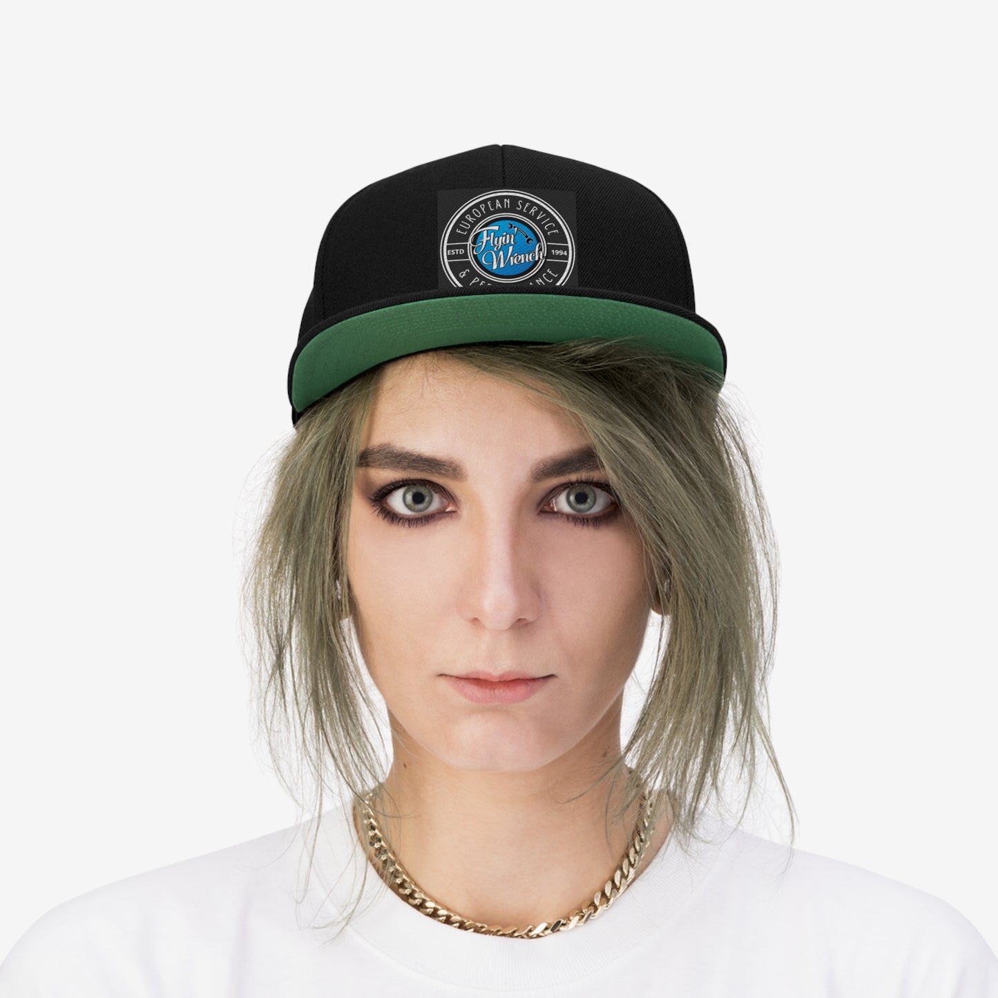 FW Retro Sign Unisex Flat Bill Hat