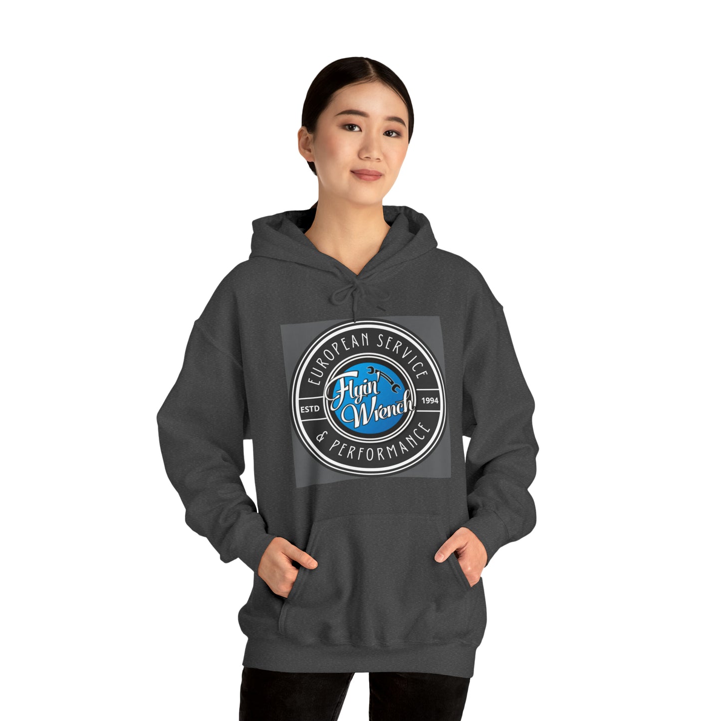 FW Retro Sign Unisex Heavy Blend™ Hooded Sweatshirt