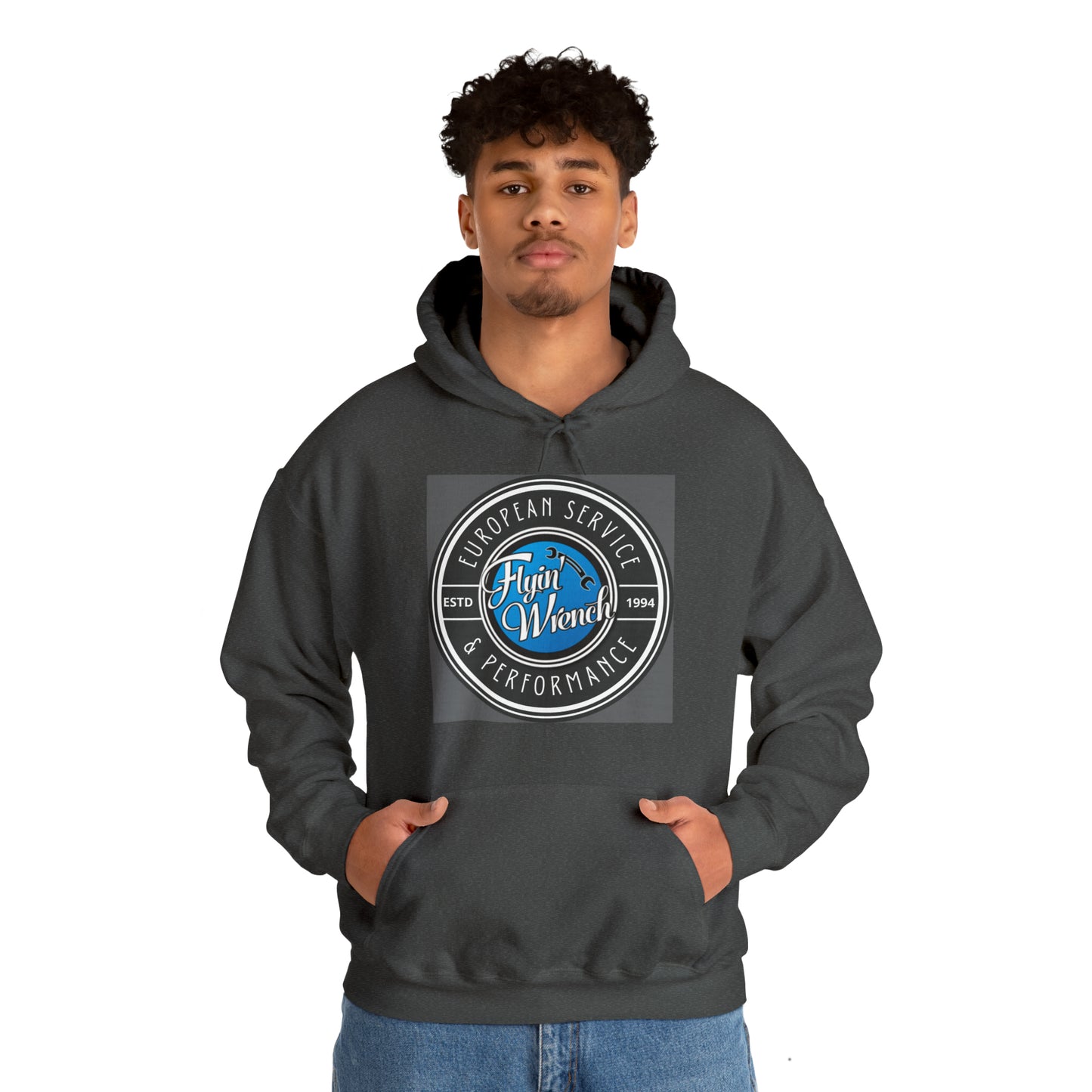 FW Retro Sign Unisex Heavy Blend™ Hooded Sweatshirt