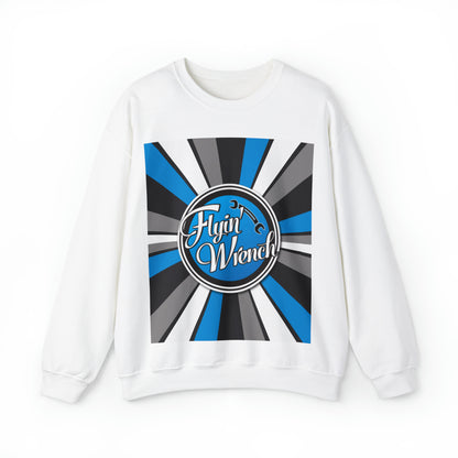 FW Retro Stripes Unisex Heavy Blend™ Crewneck Sweatshirt