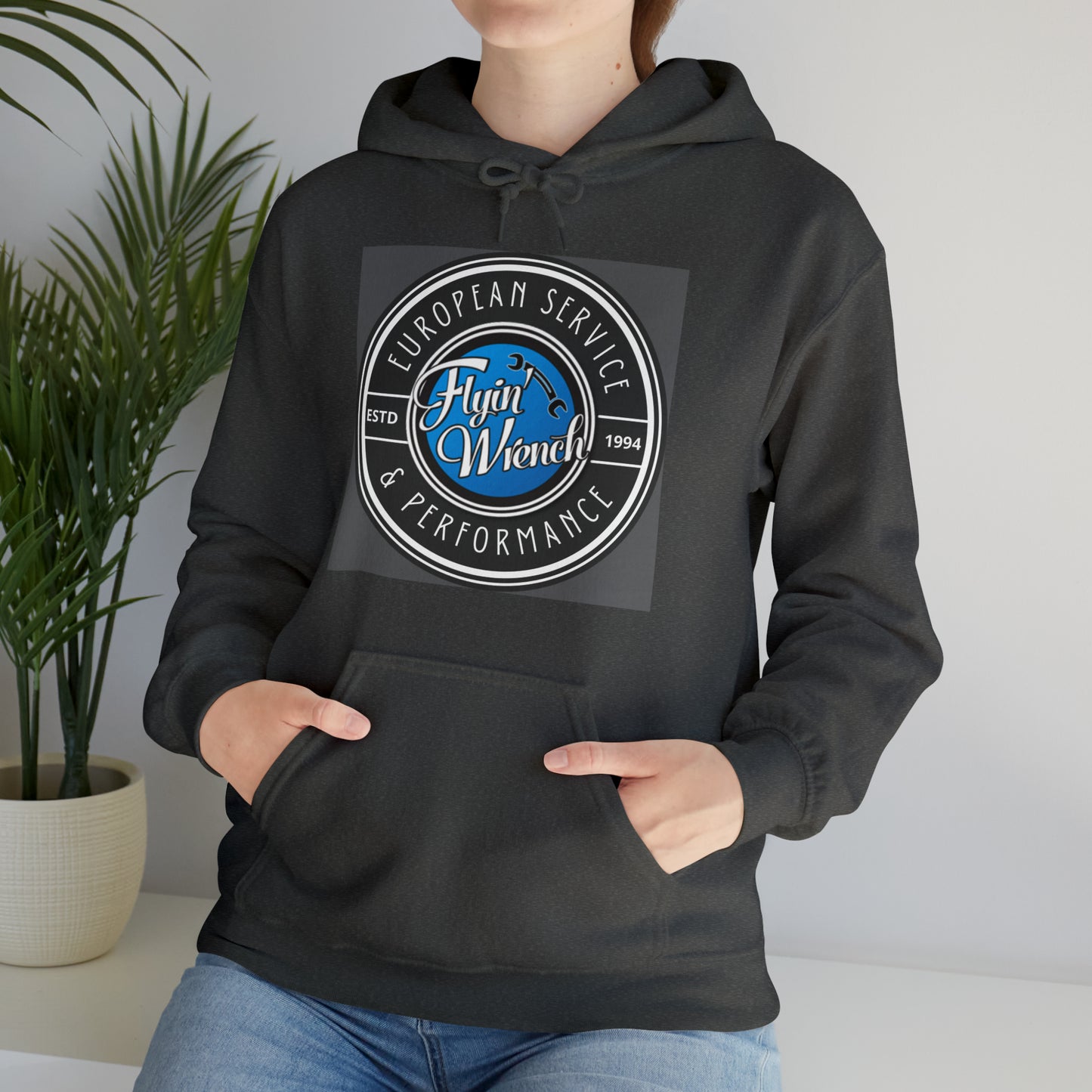 FW Retro Sign Unisex Heavy Blend™ Hooded Sweatshirt