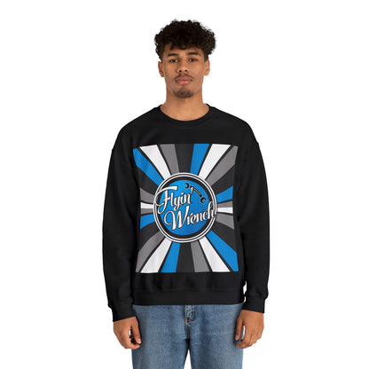 FW Retro Stripes Unisex Heavy Blend™ Crewneck Sweatshirt