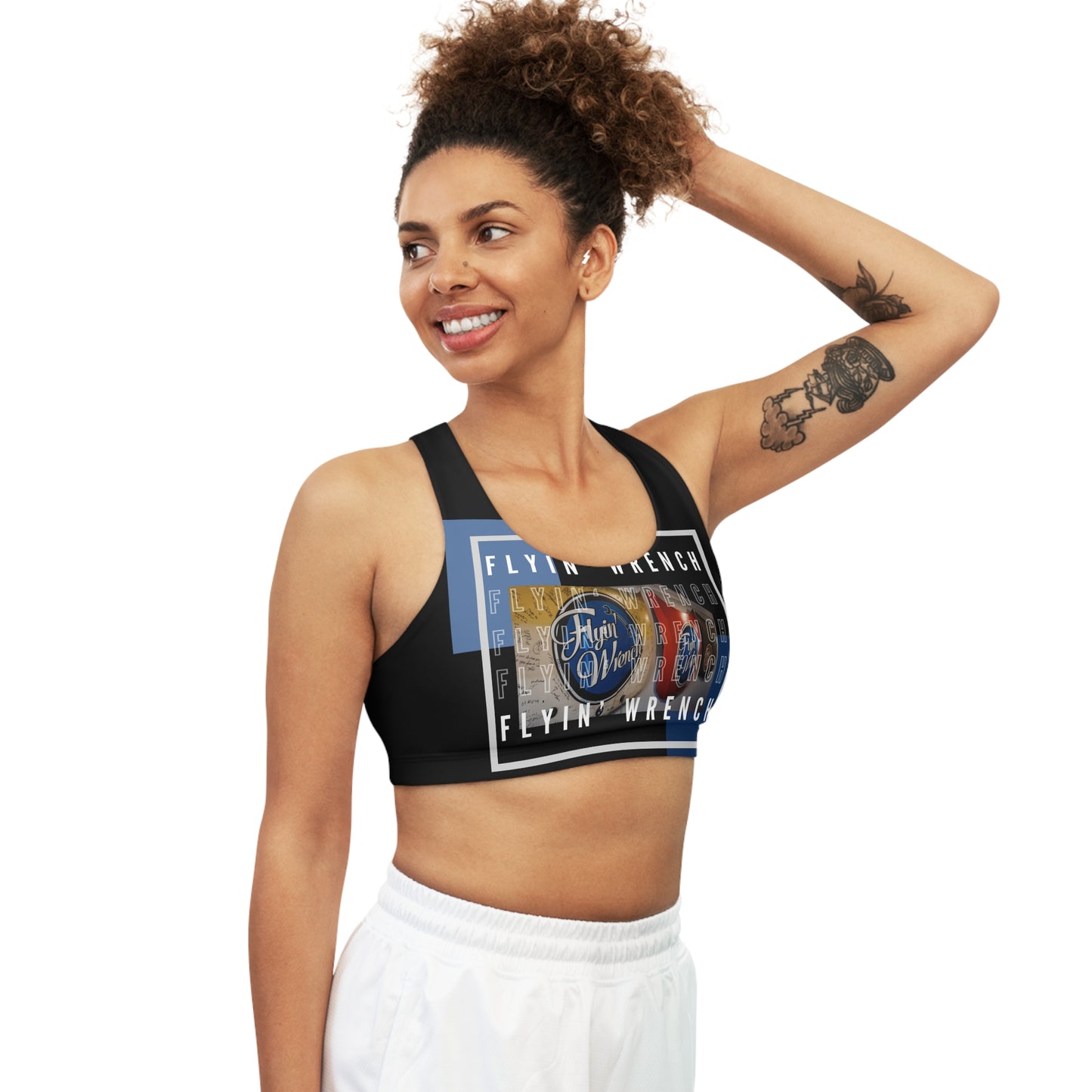 FW Doc Seamless Sports Bra (AOP)