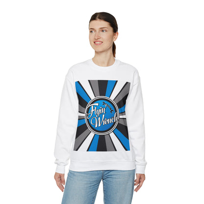 FW Retro Stripes Unisex Heavy Blend™ Crewneck Sweatshirt