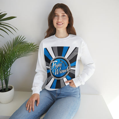 FW Retro Stripes Unisex Heavy Blend™ Crewneck Sweatshirt