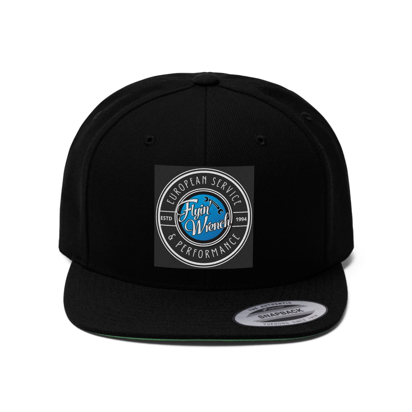 FW Retro Sign Unisex Flat Bill Hat