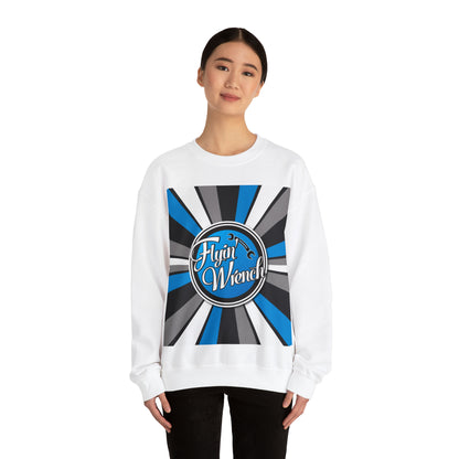 FW Retro Stripes Unisex Heavy Blend™ Crewneck Sweatshirt