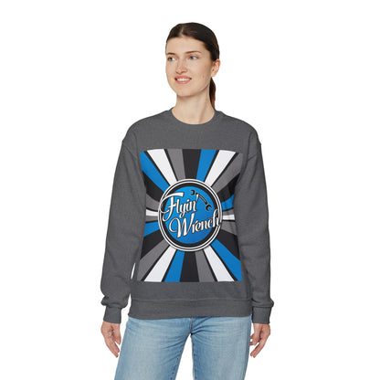 FW Retro Stripes Unisex Heavy Blend™ Crewneck Sweatshirt