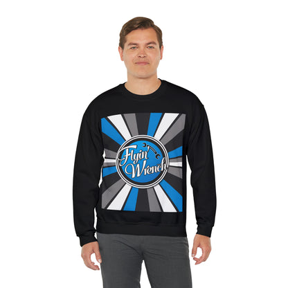 FW Retro Stripes Unisex Heavy Blend™ Crewneck Sweatshirt