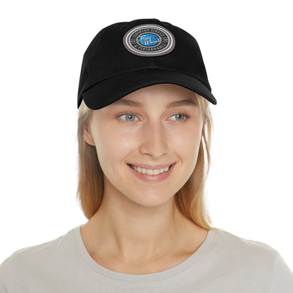 FW Unisex Hat with Leather Patch (Round)