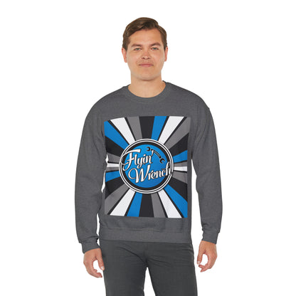 FW Retro Stripes Unisex Heavy Blend™ Crewneck Sweatshirt